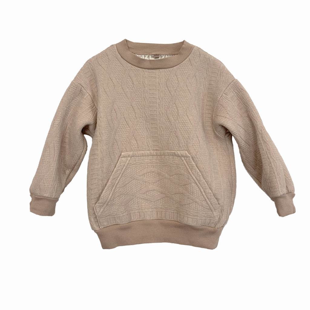 Halo Pocket Pullover ~ Cable