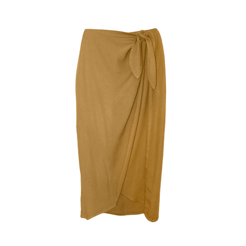 Lauper Rayon Wrap Skirt